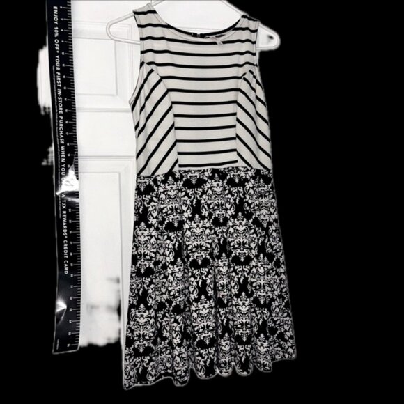 Xhilaration Striped and Patterned Sleeveless Dress - Picture 6 of 10